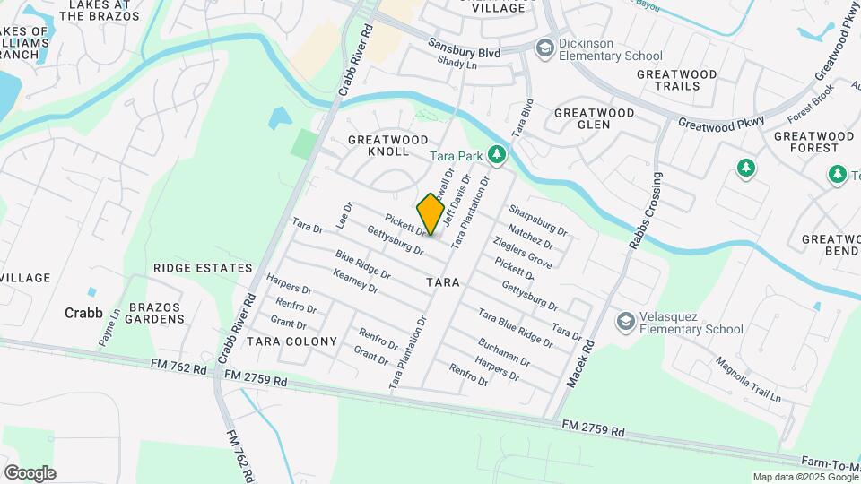 6914 Pickett Dr Map and Location Details