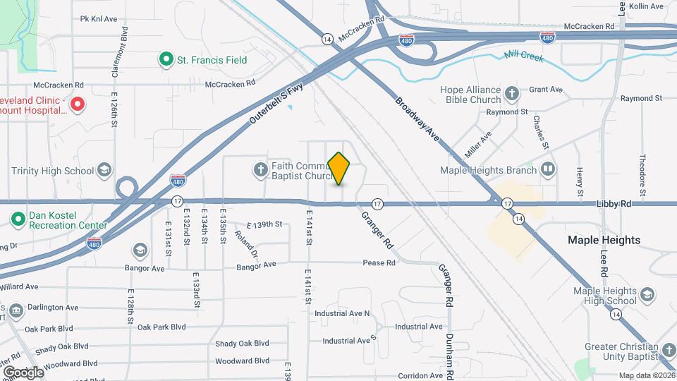 5270 Beech Ave Map and Location Details