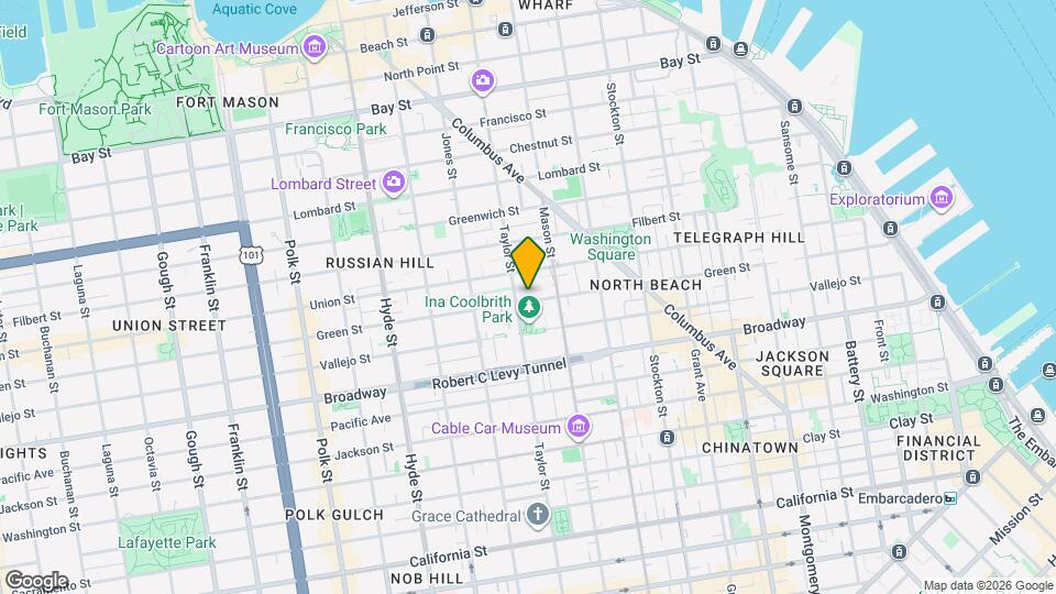 874 Green St Map and Location Details