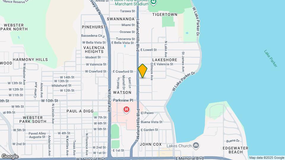 515 Druid St Map and Location Details