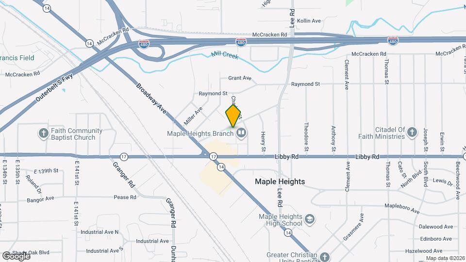 15812 Friend Ave Map and Location Details