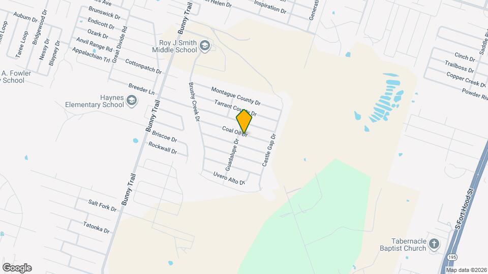 2608 Coal Oil Dr Map and Location Details