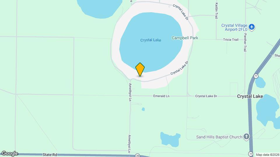 4199 Crystal Lake Dr Mapa y Detalles de la Ubicación