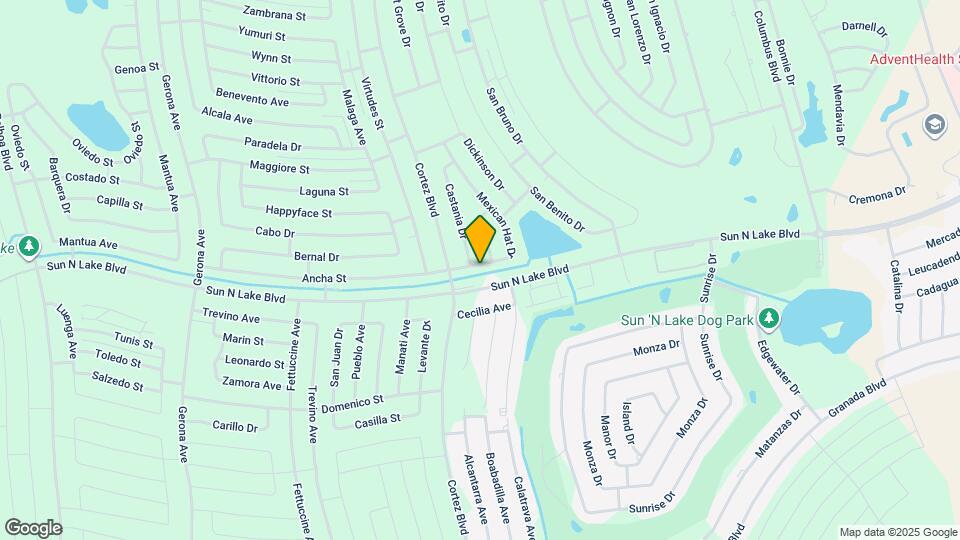 6982 Mexican Hat Dr Map and Location Details