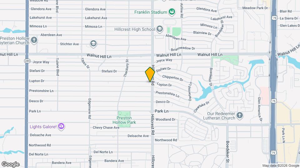 6838 Lupton Dr Map and Location Details