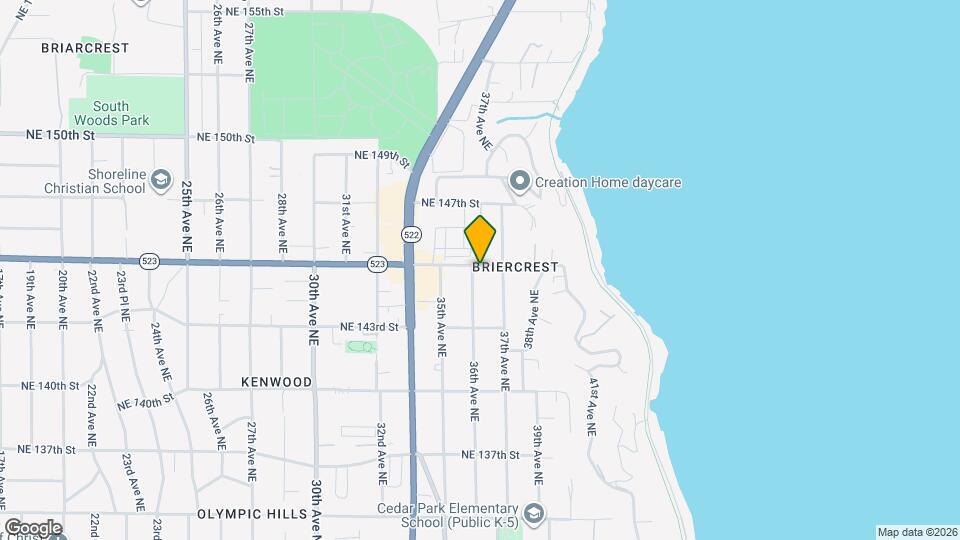 3601 NE 145th St Map and Location Details