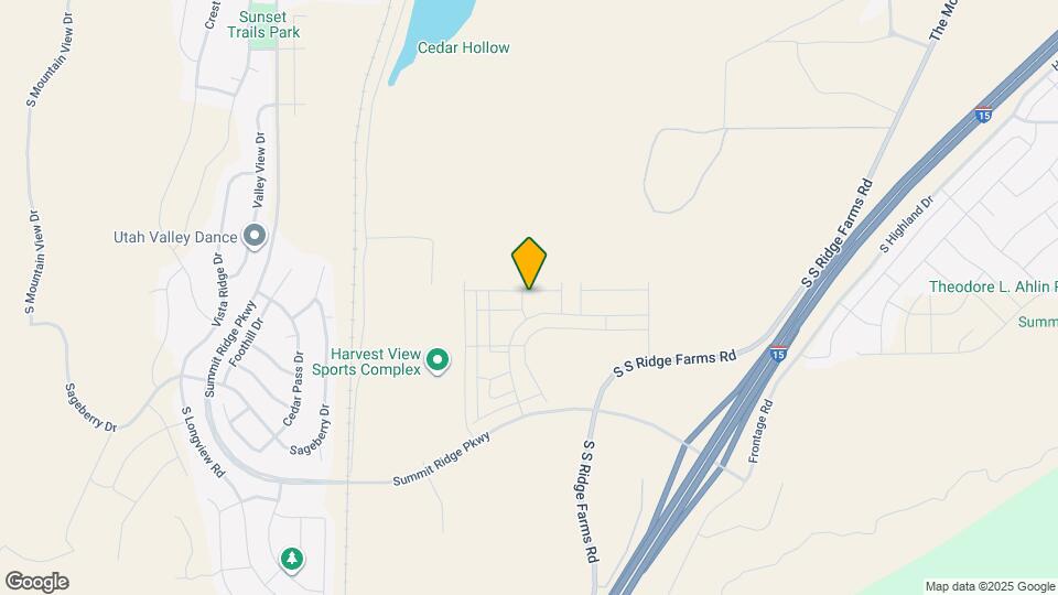 1157 W Hidden Spring Dr Mapa y Detalles de la Ubicación