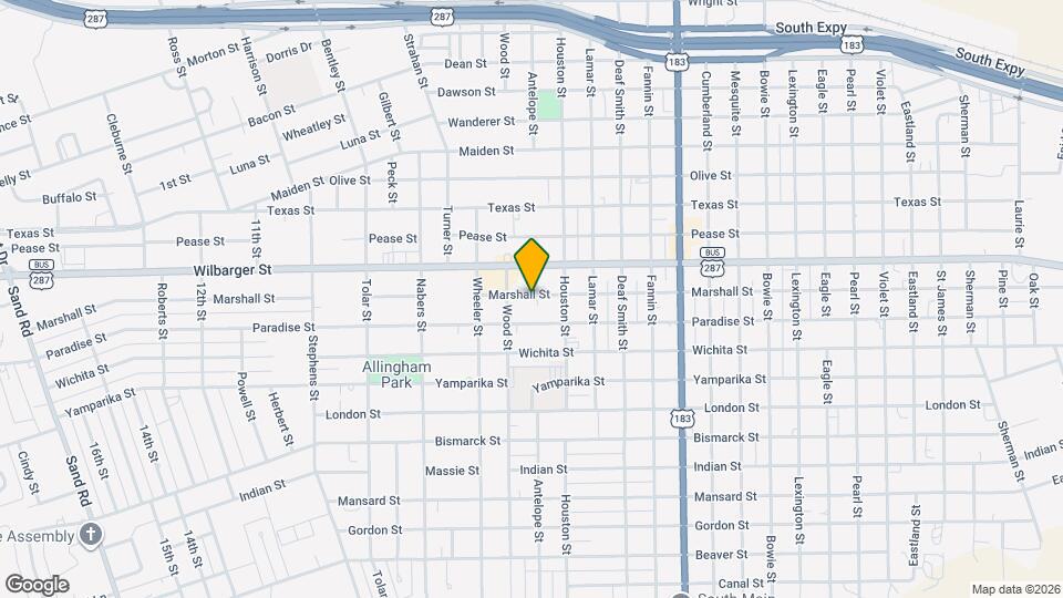 1900 Antelope St Map and Location Details