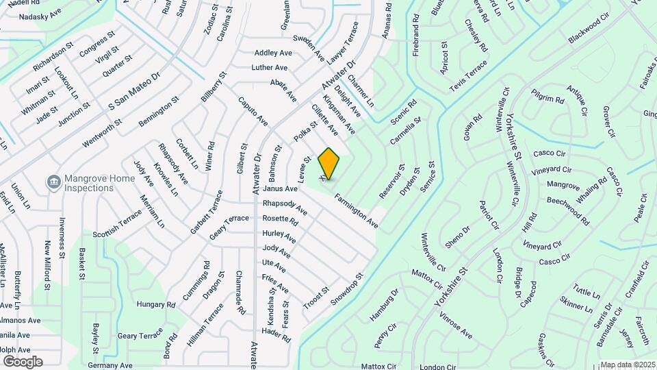 5493 Cillette Ave Map and Location Details