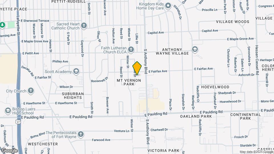 5219 Lillie St Map and Location Details