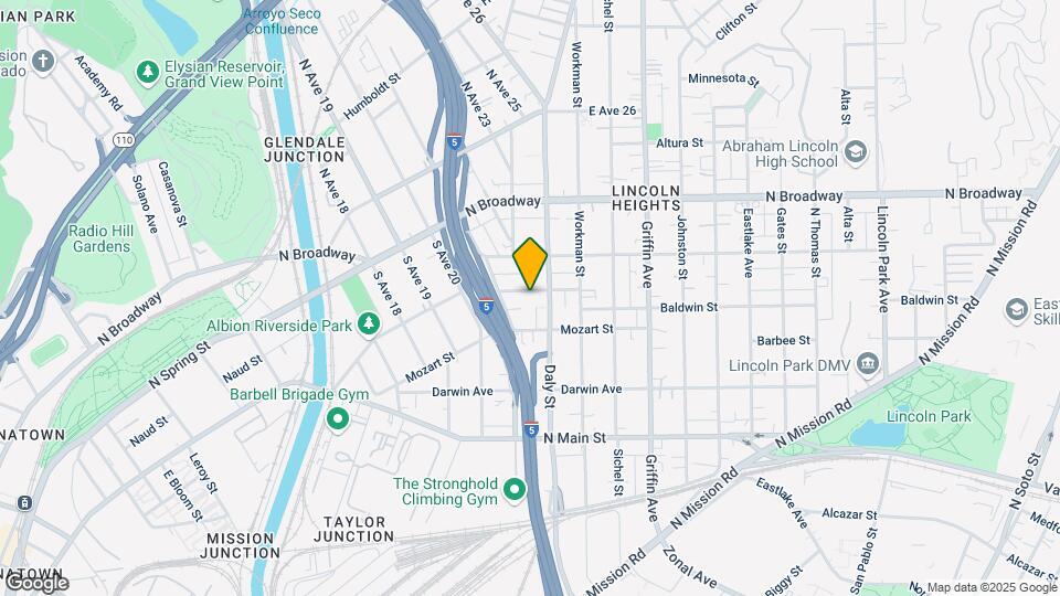 2130 Vallejo St Map and Location Details