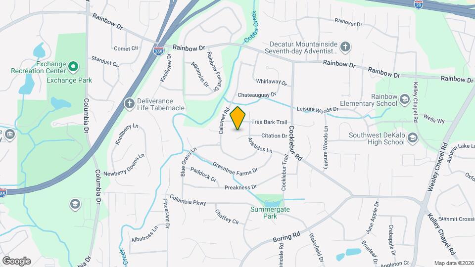 3688 Citation Dr Map and Location Details