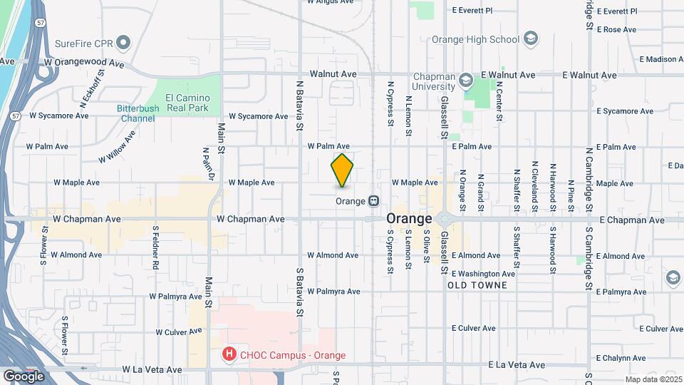 169 N Parker St Map and Location Details