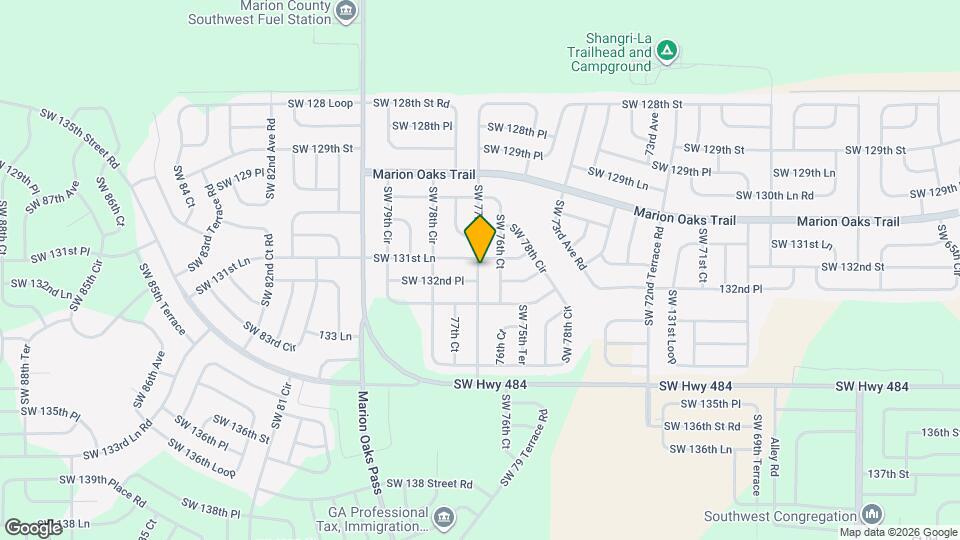 13215 SW 77th Ave Mapa y Detalles de la Ubicación