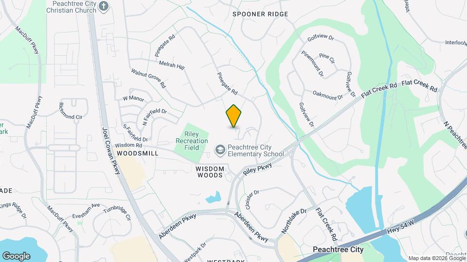 96 Cobblestone Creek Map and Location Details