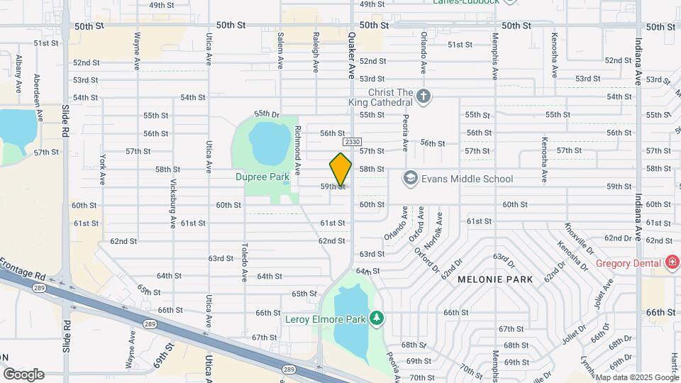 4405 59th St Map and Location Details