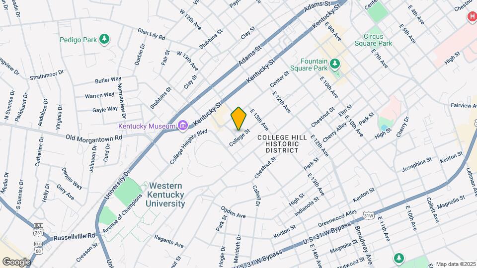 1351 College St Map and Location Details