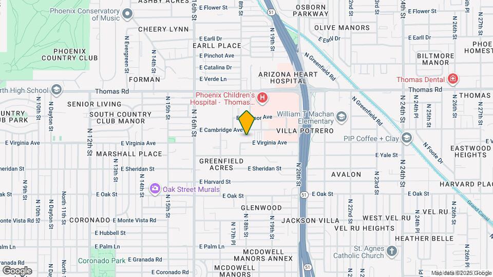 1752 E Virginia Ave Map and Location Details