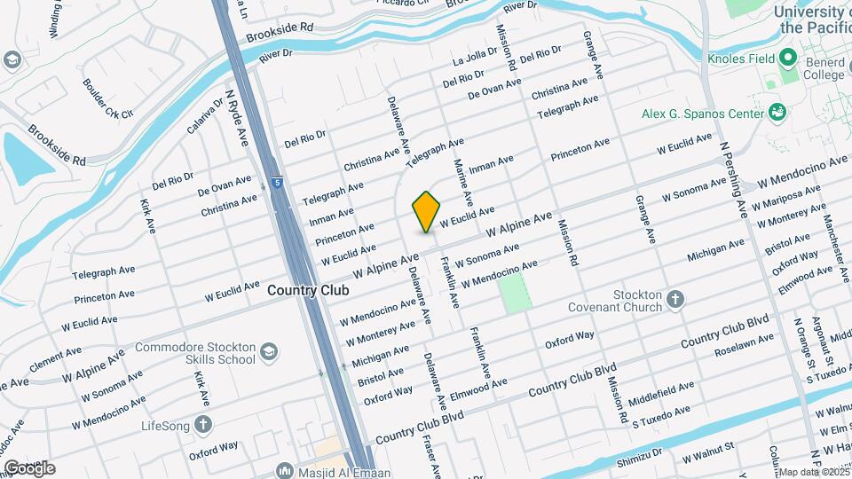 3303 Franklin Ave Mapa y Detalles de la Ubicación