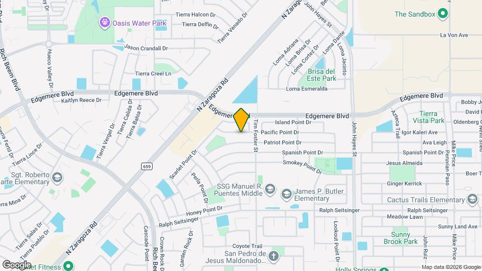 14220 Pacific Point Dr Map and Location Details