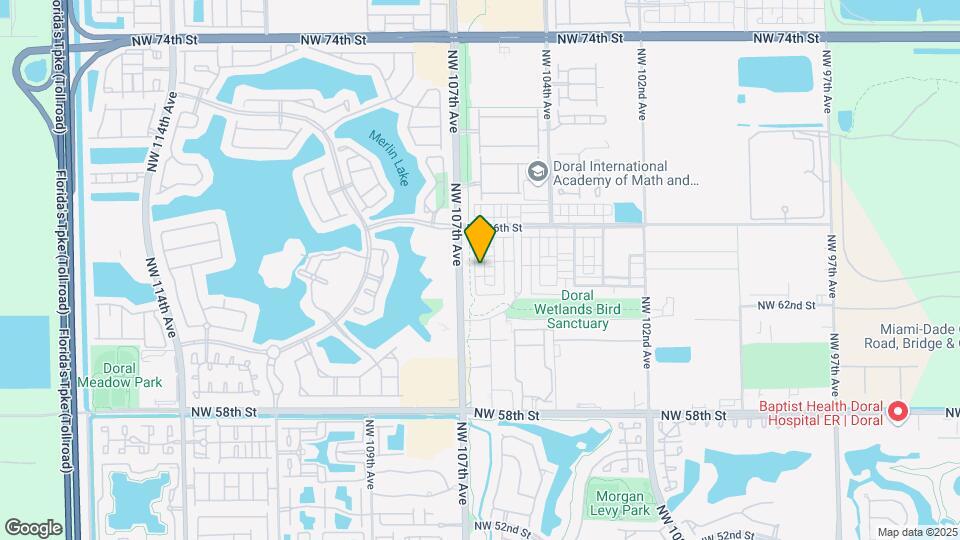 6328 NW 105th Pl Map and Location Details