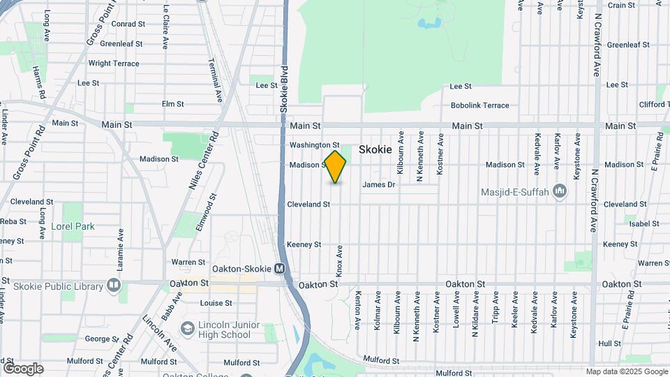 8218 Knox Ave, Unit 2A Mapa y Detalles de la Ubicación