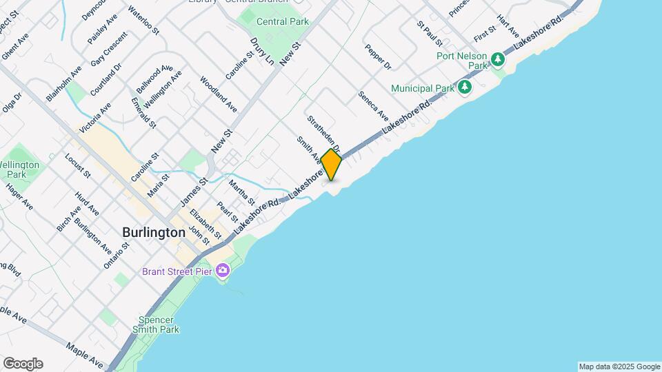 2190 Lakeshore Rd. Map and Location Details