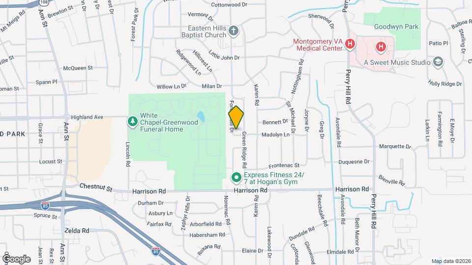 761 Forestdale Dr Map and Location Details