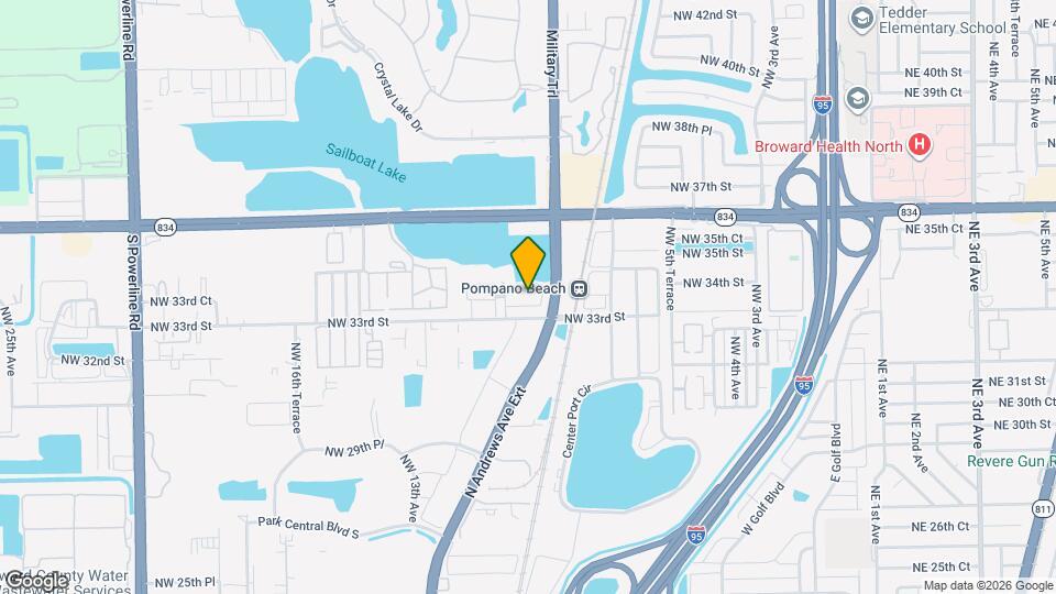 1042 NW 33rd Manor Map and Location Details