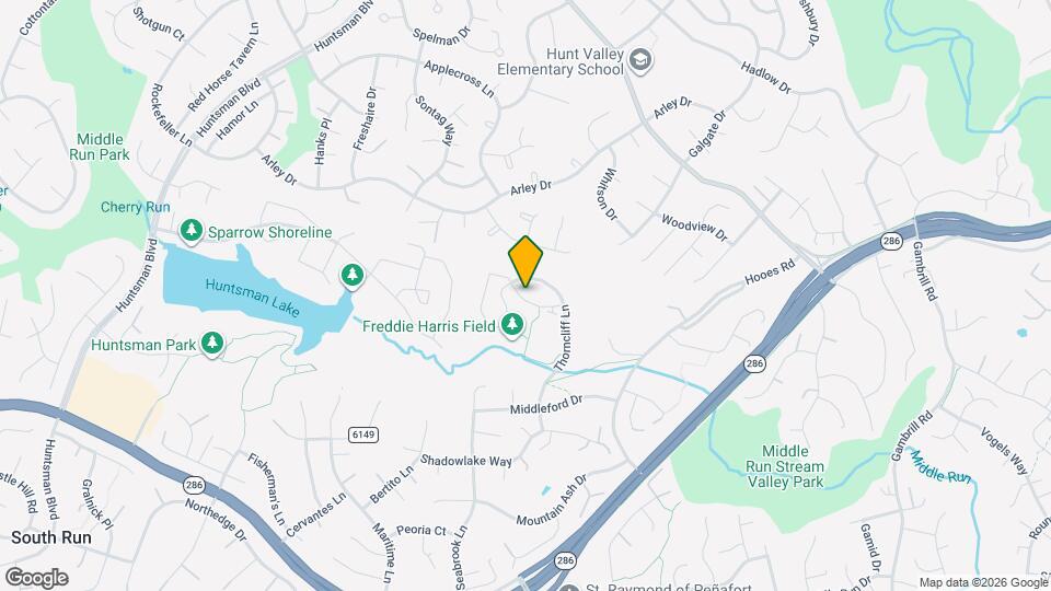 8732 Stone Hill Pl Map and Location Details