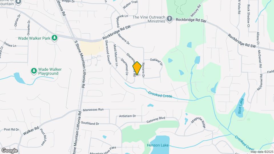 554 Sherwood Oaks Rd Map and Location Details