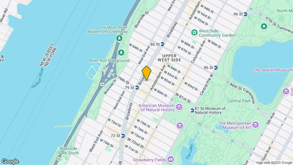 215 W 80th St Mapa y Detalles de la Ubicación