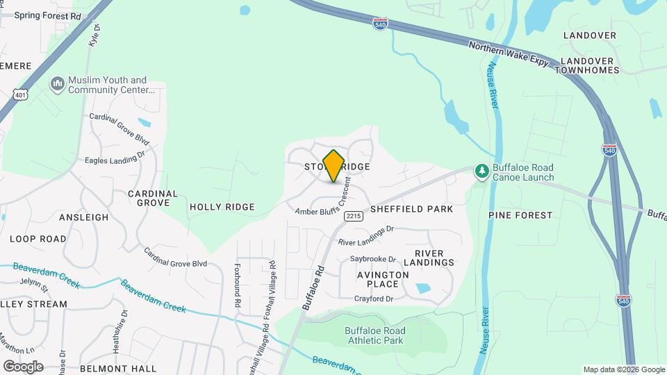 5316 Stone Station Dr Mapa y Detalles de la Ubicación