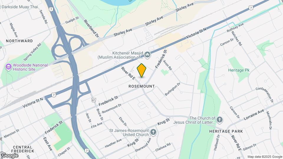 98-104 River Rd E Map and Location Details