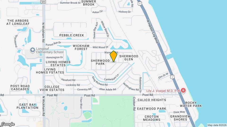 2267 Robinhood Dr Mapa y Detalles de la Ubicación