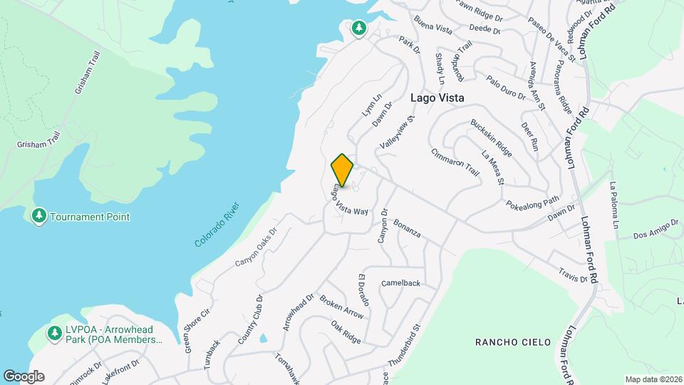 5916 Lago Vista Way, Unit B Mapa y Detalles de la Ubicación