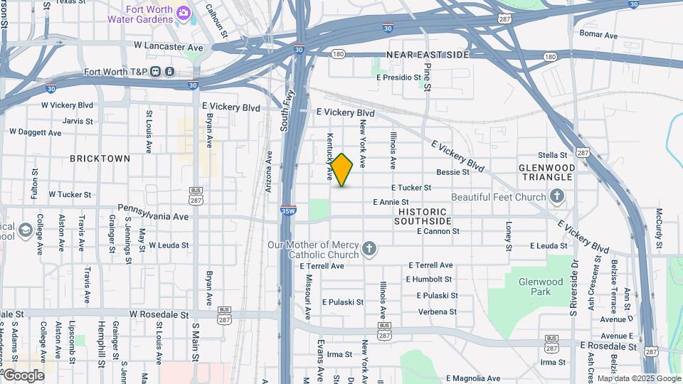 914 E Tucker St Map and Location Details