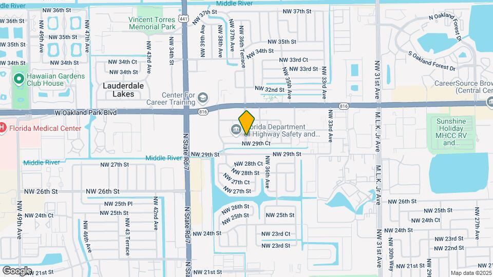 2991 NW 36th Ln Map and Location Details