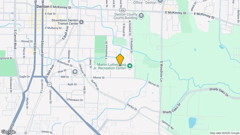 1110 Wilson St Map and Location Details