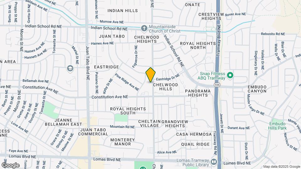 1405 Chelwood Park Blvd NE Map and Location Details
