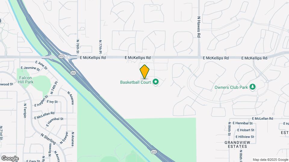 8028 E Jasmine St Map and Location Details