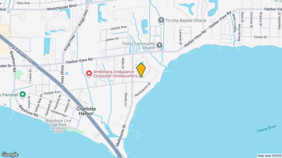 23476 Harper Ave Map and Location Details