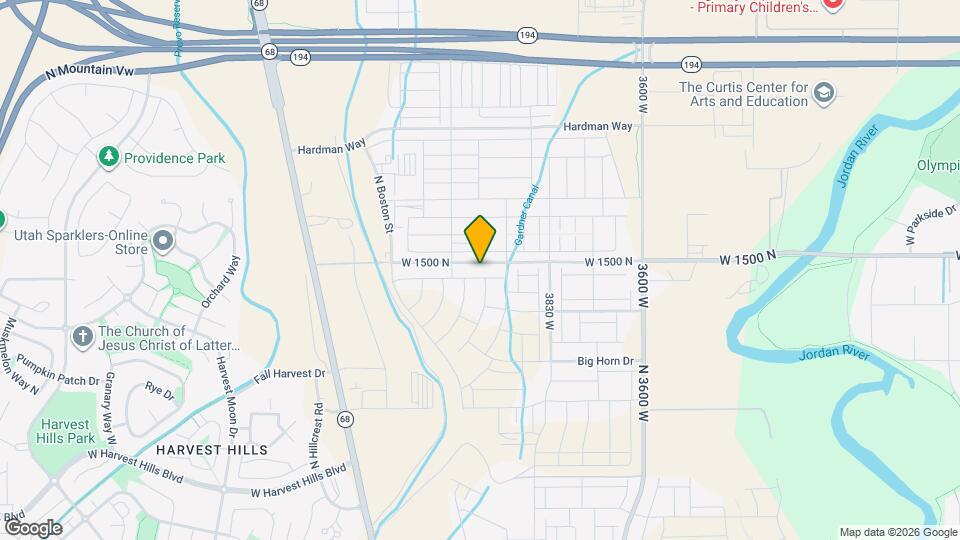 4038 W 1470 N Map and Location Details