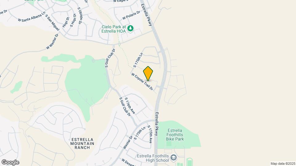 17476 W Coyote Trail Dr Map and Location Details