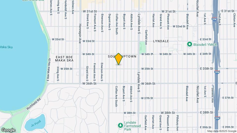 3447-3449 Colfax Ave S Map and Location Details