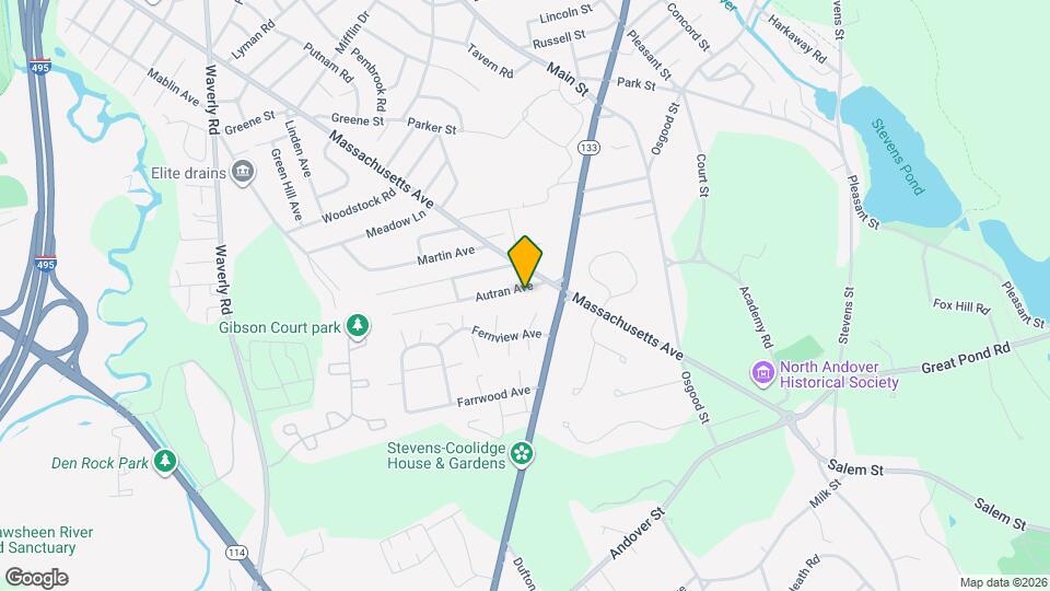 22 Autran Ave Map and Location Details