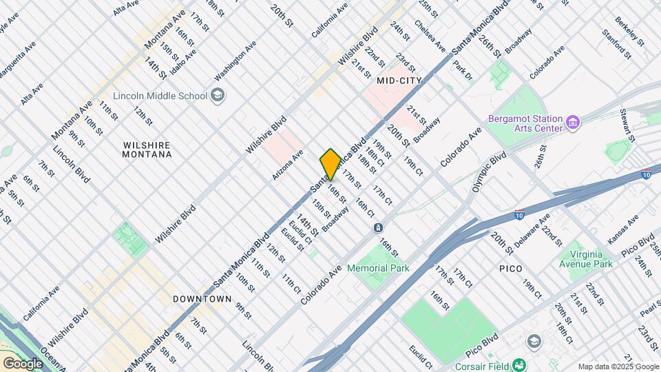 1421 16th St, Unit 8 Map and Location Details