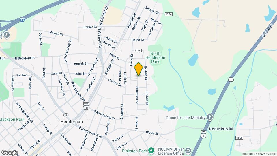 804 Roberson St Map and Location Details