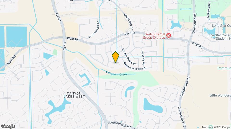 20202 Creekdale Bend Dr Map and Location Details