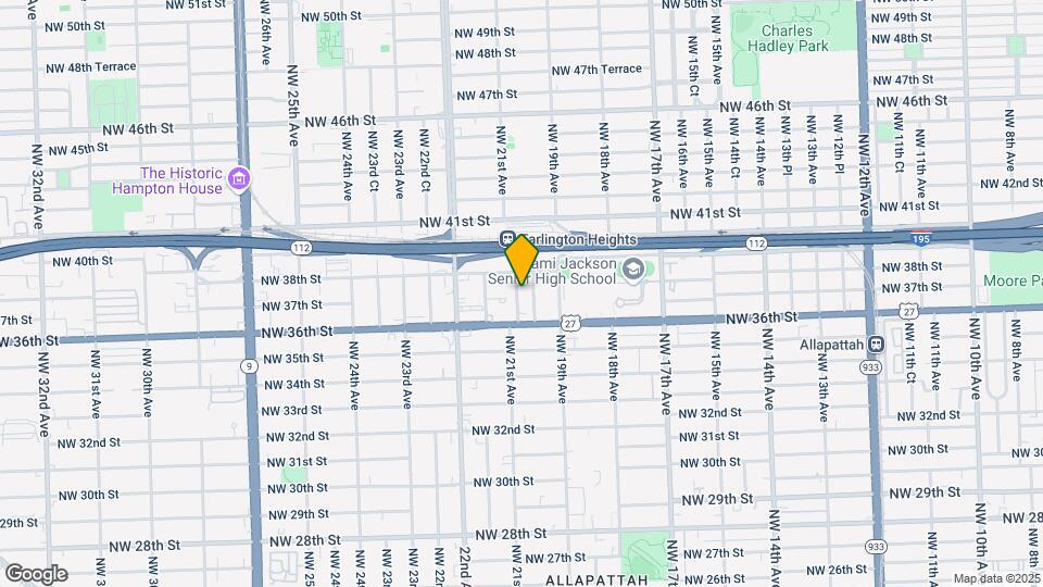 3701 NW 20th Ct, Unit #B Map and Location Details